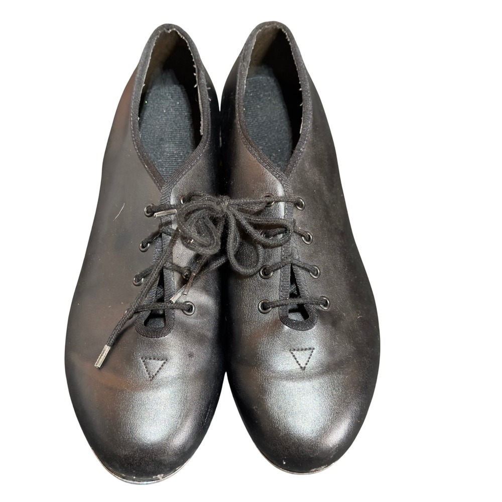 Bloch Tap Shoes Kids 6.5 M Black Techno Tap Oxford Dance Performance S0301G